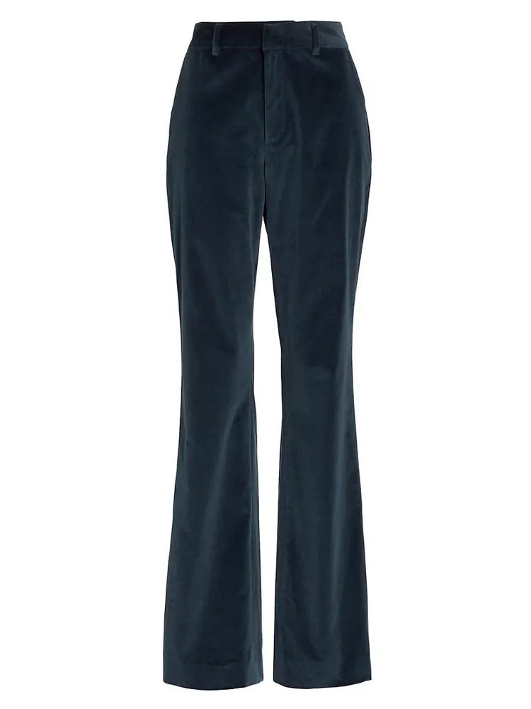 Kerry Chenille Velvet Straight Pants