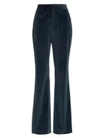 Kerry Chenille Velvet Straight Pants