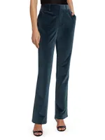 Kerry Chenille Velvet Straight Pants