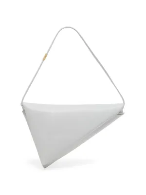 Prisma Triangle Leather Shoulder Bag