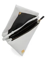 Prisma Triangle Leather Shoulder Bag