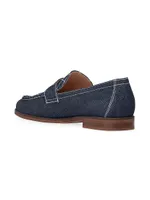 Pinch 6MM Denim Penny Loafers
