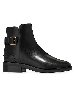 Hampshire 25MM Leather Buckle Booties