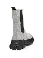 Sid 63MM Crystal Lug-Sole Chelsea Boots