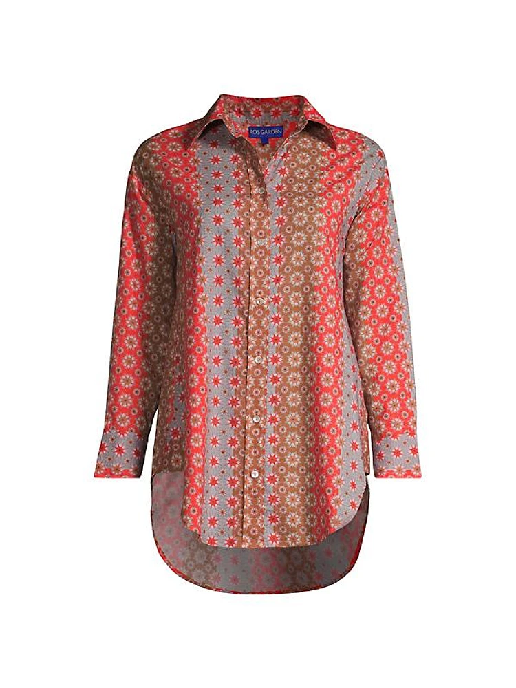 Paloma Printed Button-Up