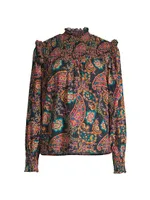 Gemma Paisley Top