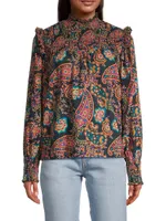 Gemma Paisley Top