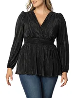 Perfection Pleated Tunic Top