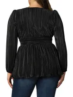 Perfection Pleated Tunic Top