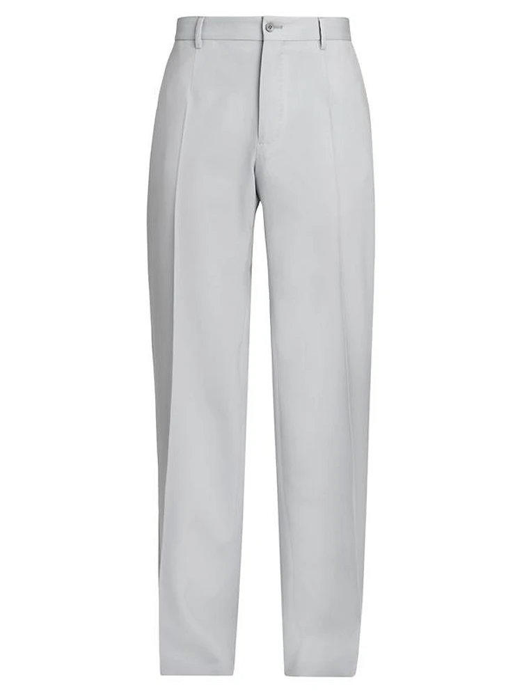 Stretch Wool Trousers