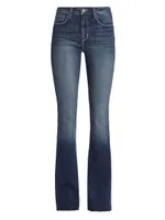 Ruth Mid-Rise Stretch Flare Jeans