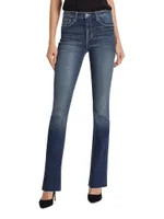 Ruth Mid-Rise Stretch Flare Jeans