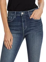 Ruth Mid-Rise Stretch Flare Jeans