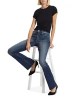 Ruth Mid-Rise Stretch Flare Jeans