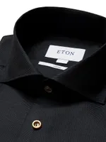 Contemporary-Fit Wool Dress Shirt