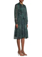 Lowry Floral Midi-Dress