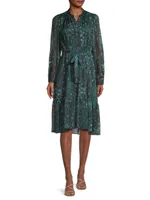 Lowry Floral Midi-Dress