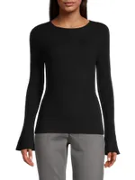 Mercer Ribbed Boat neck Sweater