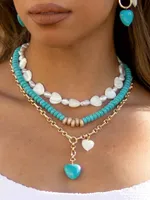 Tender Loving 18K Gold-Plated, Mother-Of-Pearl & Freshwater Pearl Necklace