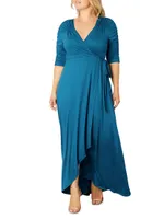 Plus Meadow High-Low Maxi Dress