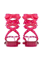 Rockstud Rubber Thong Sandals With Matching Studs