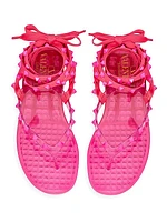 Rockstud Rubber Thong Sandals With Matching Studs