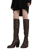 Mustang 55MM Leather Knee-High Boots