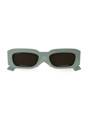 Generation Rectangular Recycled Acetate Sunglasses