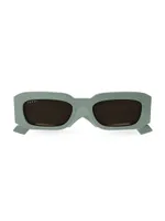 Generation Rectangular Recycled Acetate Sunglasses