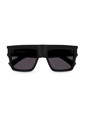 Naked Wirecore 55MM Square Sunglasses
