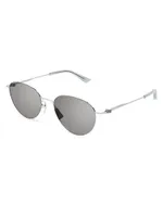 Thin Triangle 51MM Round Sunglasses