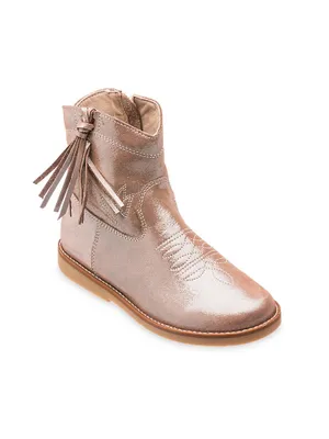 Baby Girl's, Little Girl's & Hannah Suede Western Boots