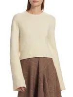 Clover Merino Wool-Blend Sweater