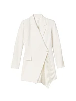 Juliet Pleated Blazer Minidress