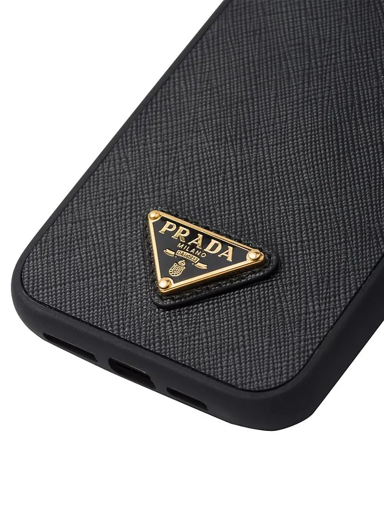 Saffiano Leather Cover For Iphone 14 Pro Max