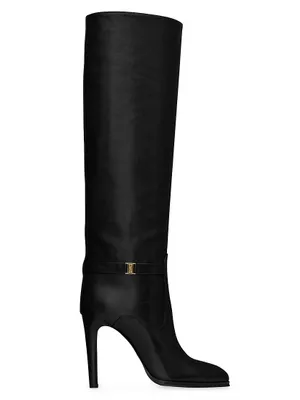 Diane Boots Grained Leather