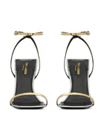 Pam Sandals Metallic Leather