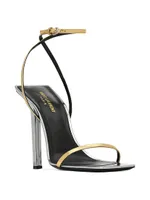 Pam Sandals Metallic Leather