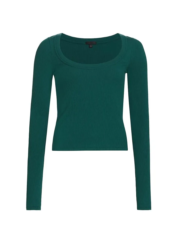 Modal Rib-Knit top