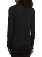 Jersey Long-Sleeve Turtleneck