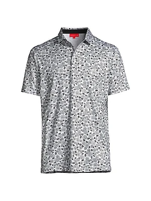 Fordune Rose Print Polo