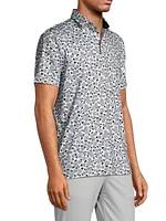 Fordune Rose Print Polo