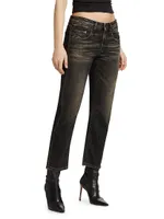 Boy Low-Rise Cropped Jeans