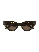 Edgy 22MM Cat Eye Sunglasses