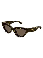 Edgy 22MM Cat Eye Sunglasses