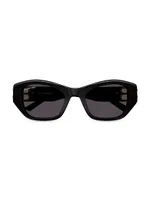 Dynasty 53MM Cat Eye Sunglasses