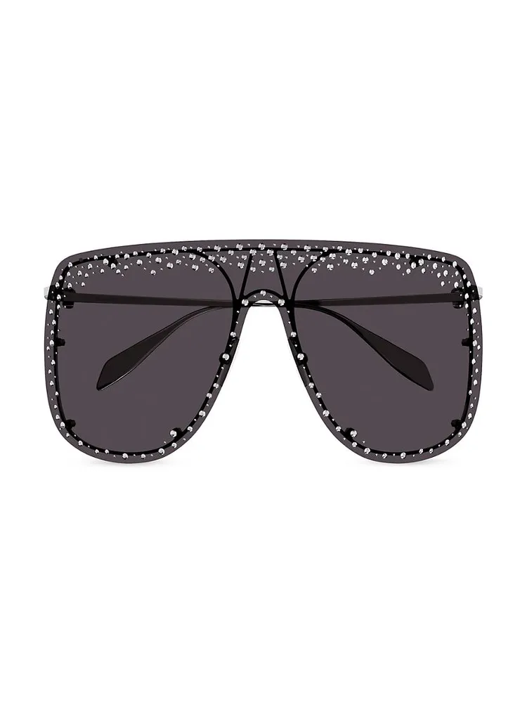99MM Embellished Mask Sunglasses