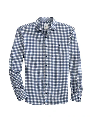 Hyat Checked Button-Front Shirt