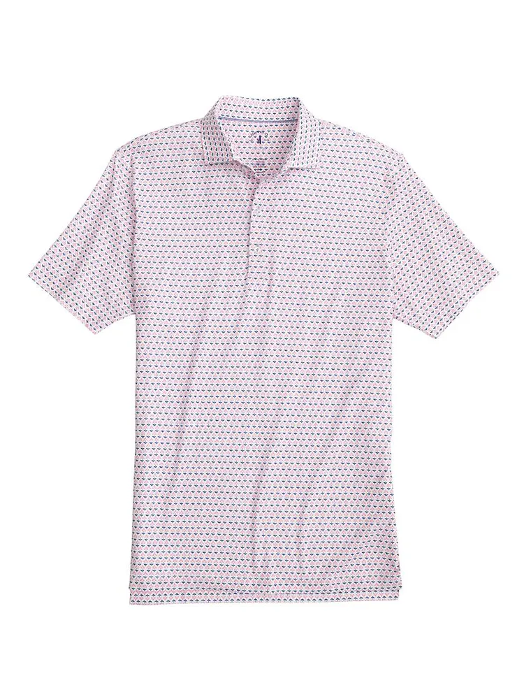 Bruns Abstract Polo Shirt