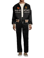 R H U D E x Lamborghini Awakening Carta Bomber Jacket